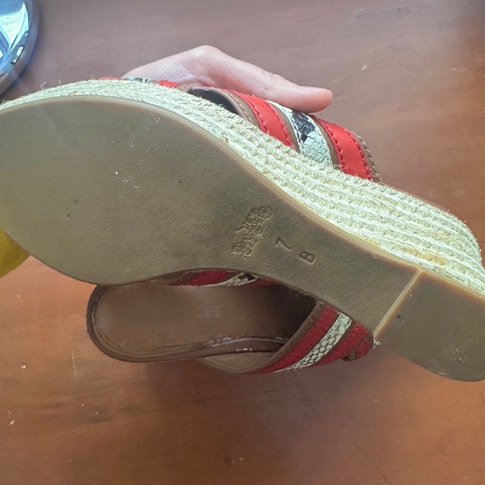 Coach Wedges - Picture 7 of 7